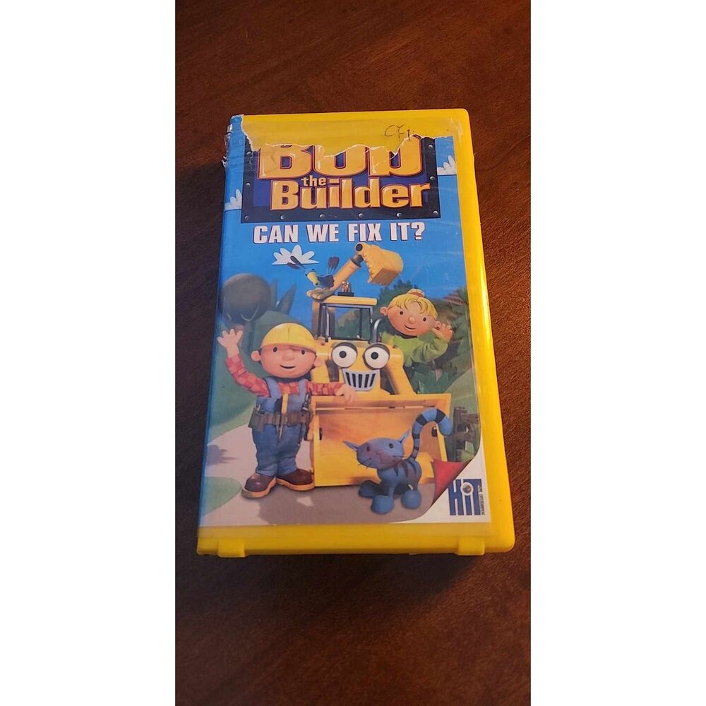 Bob The Builder Y2K  Classic VHS Tape